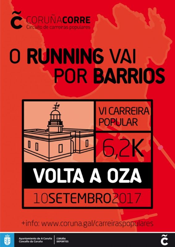VI Carrera Popular Volta a Oza. Circuíto Coruña Corre